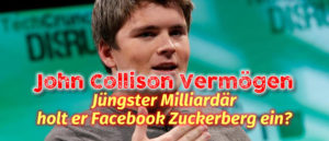 John Collison Vermögen