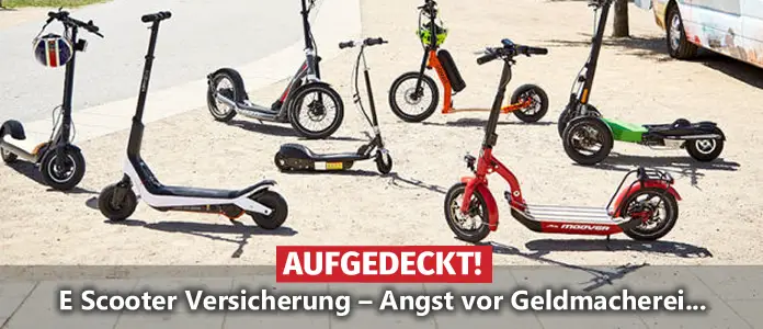 E Scooter Versicherung