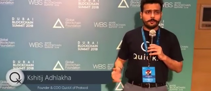 Der COO von QuickX: Kshitij Adhlakha