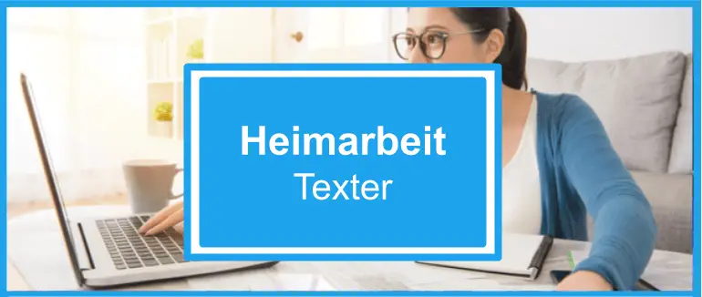 Texter Heimarbeit